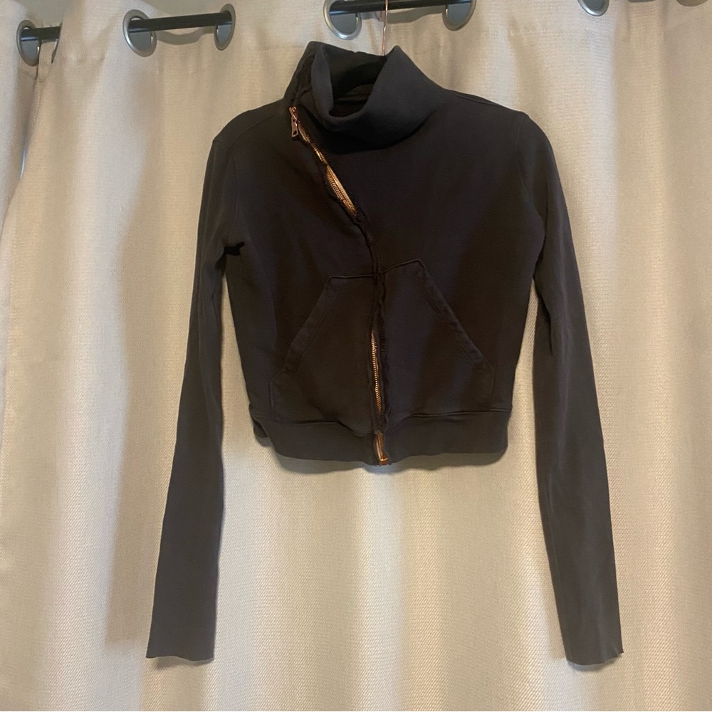 frank and eileen tee lab asymetric zip up - Picture 3 of 6